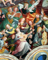 Das Konzert der Engel, 1534-36 (Detail)